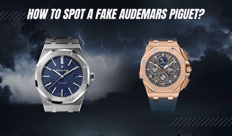 how to spot a fake audemars piguet royal oak|false audemars piguet sighting.